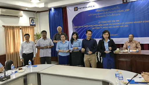 Dự án giải pháp PIACOM ERP tại Công ty xăng dầu Quốc gia Lào