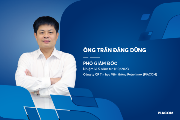 Ông Trần Đăng Dũng - Phó giám đốc mới của PIACOM