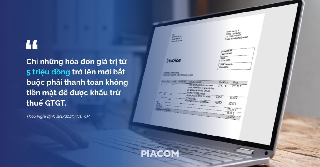Nghị định 181/2025/NĐ-CP về Thuế GTGT