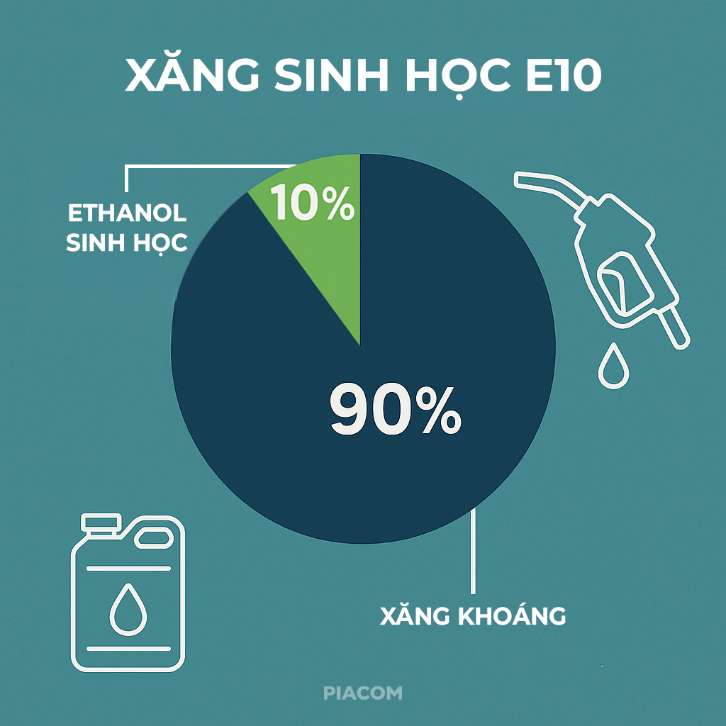 Thành phần Xăng E10