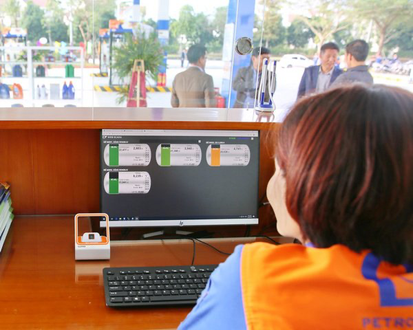 Cửa hàng xăng dầu vận hành thông minh cùng EGAS