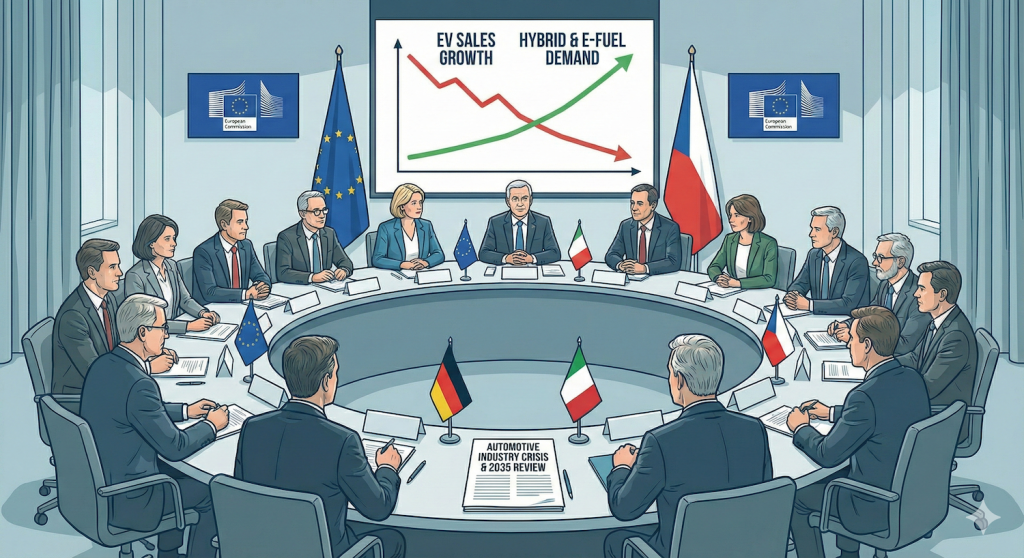 Cuộc họp của Ủy ban Châu Âu quyết định huỷ lệnh cấm xe xăng