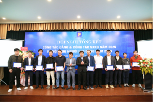 Tặng thưởng Giấy khen Công ty