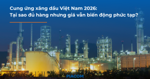 Cung ứng xăng dầu Việt Nam 2026: Tại sao đủ hàng nhưng giá vẫn biến động phức tạp?