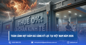 Toàn cảnh đợt giảm giá xăng kỷ lục tại Việt Nam năm 2026